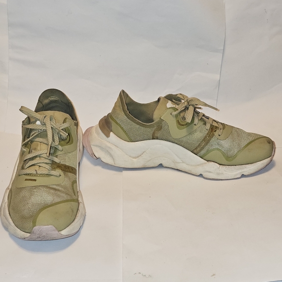 SOREL Kinetic RNEGD Float Sneakers Women's GREEN - Picture 6 of 9
